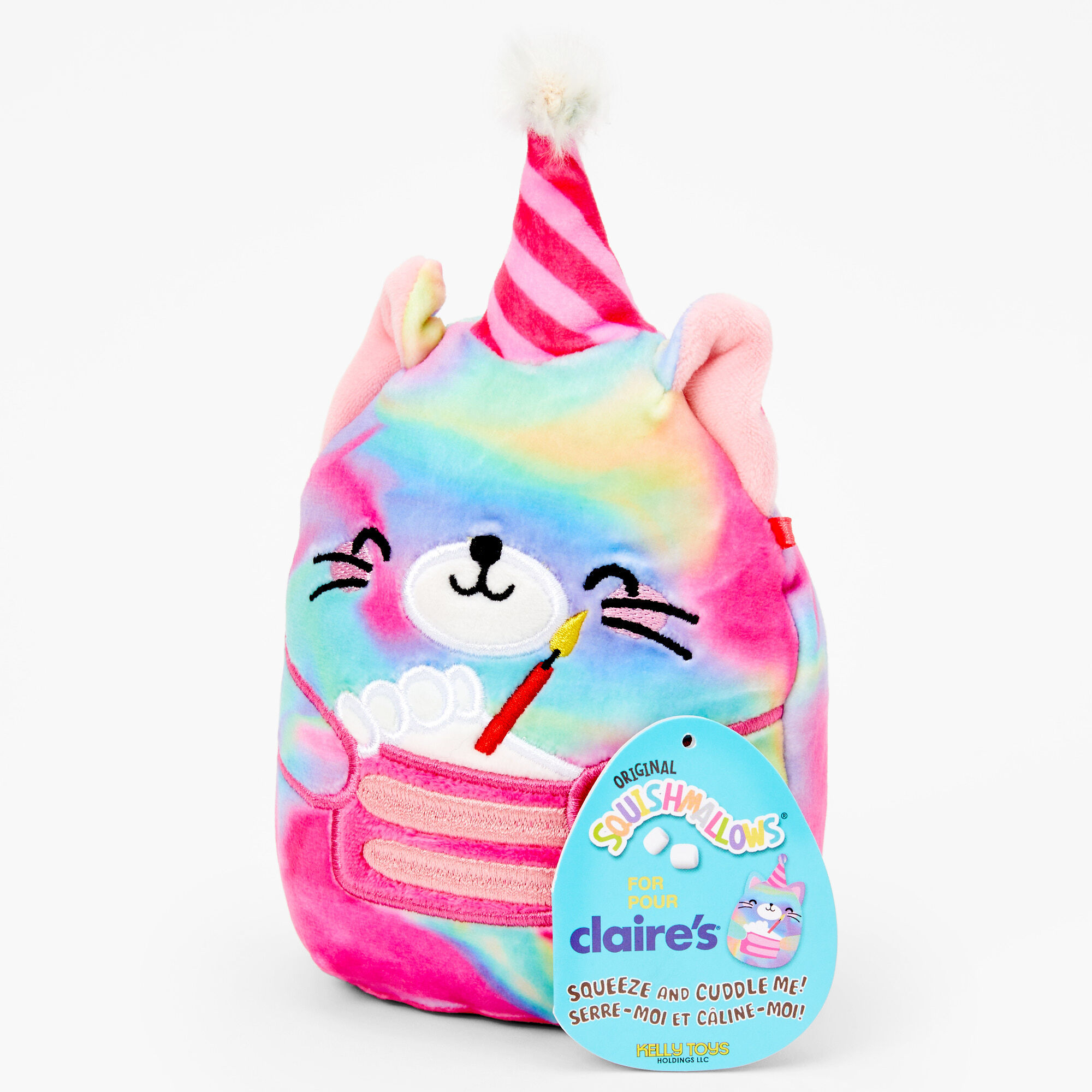 Squishmallows™ 5" Claire's Exclusive Birthday Soft Toy